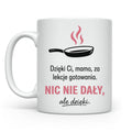 Dzięki za lekcje gotowania