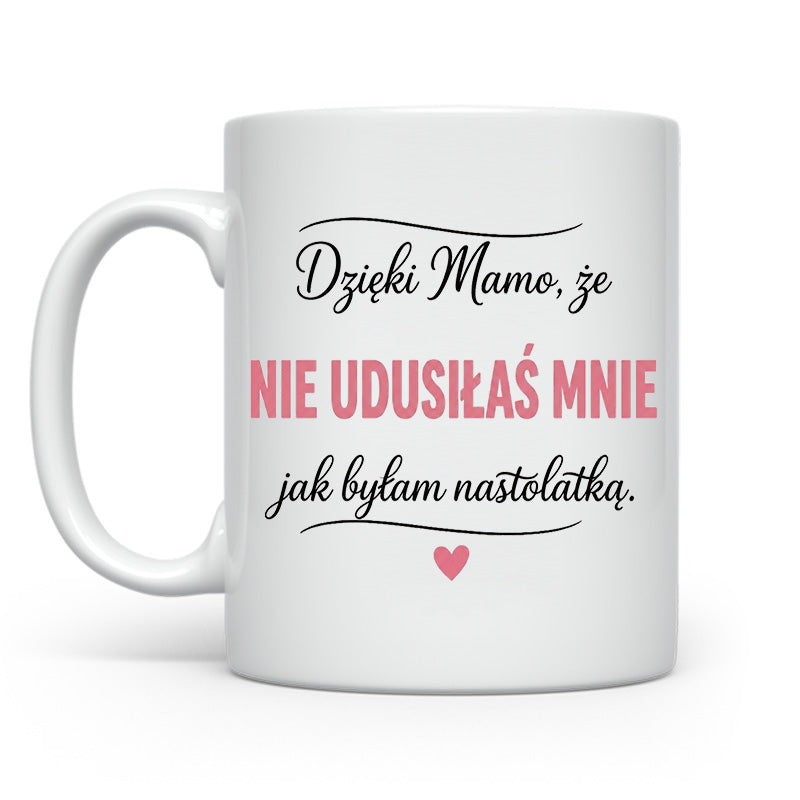 Dzięki że mnie nie udusiłaś